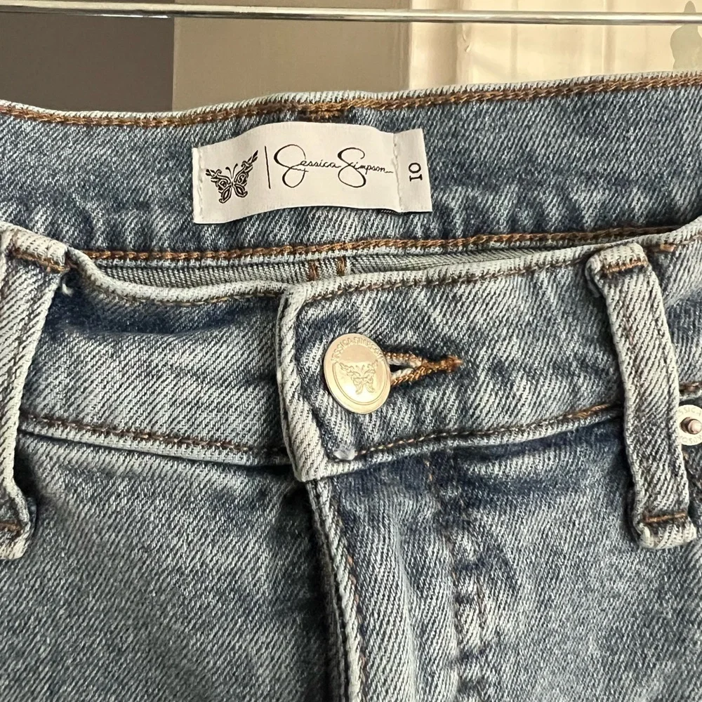 Jessica Simpson Myrtle barrel leg jeans - Picture 5 of 8